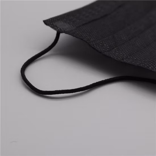 外科/病院/医療/保護/安全/不織布 4 層活性炭ダスト/紙/歯科/SMS/口 3 層使い捨てフェイスマスク 弾性耳付き